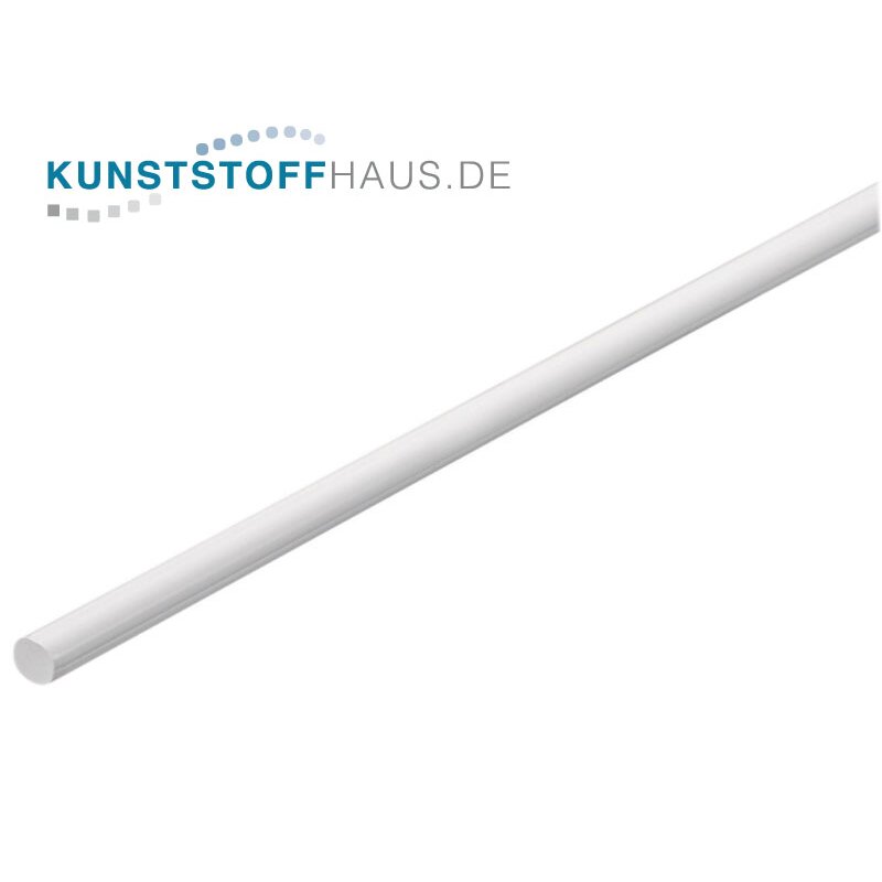 PVC Rod -  15,5 mm - White